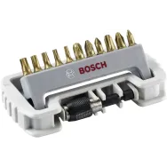 Bosch Set mixt 11+1 Biti MAXgrip 25mm, 1/4"