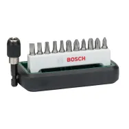 Bosch Set mixt 12 Biti 25mm, 1/4"
