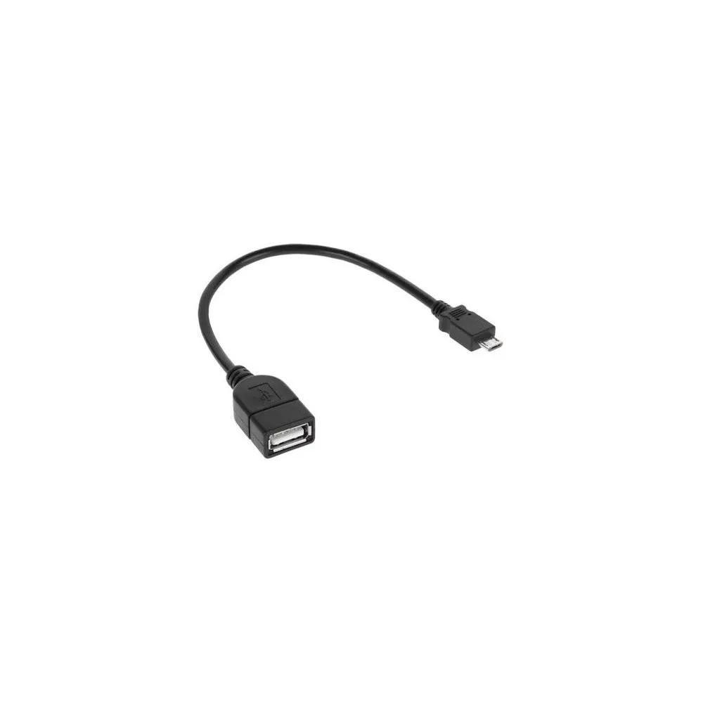 Cablu USB mama la micro USB tata OTG 0,2ml TED500413 - PM1