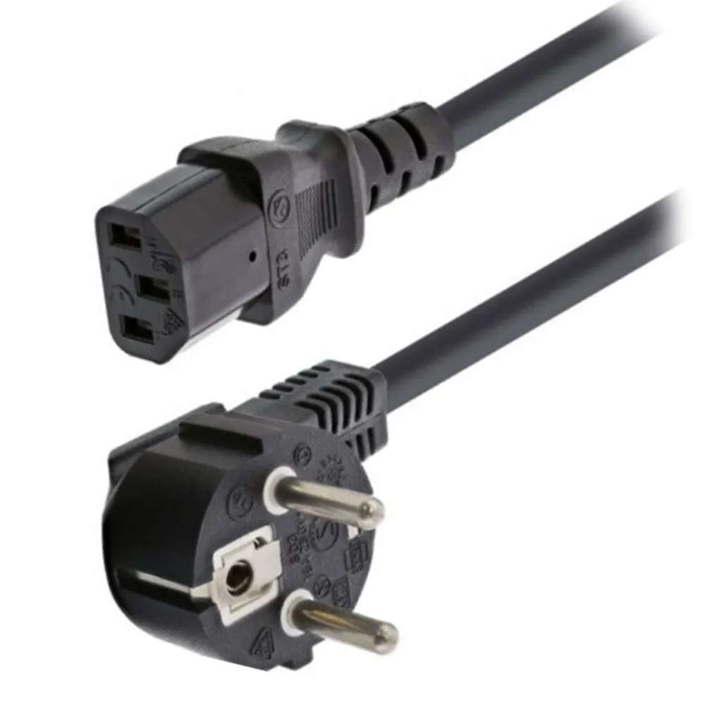 Cablu alimentare calculator 1,5 ml. stecher schuko la IEC C13 cod TED397941