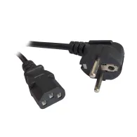 CABLU alimentare Spacer 1.8m, intrare Shucko, iesire C13, 6A, negru, "SPPW-SCHK-C13-6A-1.8"