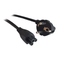 CABLU alimentare Spacer notebook 1.8m, intrare Shucko, iesire C5, 10A, negru, " SPPW-SCHK-C5-10A-1.8"