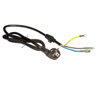 Cablu alimentare MYYM 3x2.5mmp, 1.5m, stecher Schuko si manson de protectie