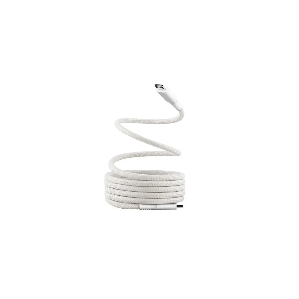 TNB USB-C/USB-C cable 1.5m magnetic sheath - White
