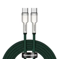 CABLU alimentare si date Baseus Cafule Metal, Fast Charging Data Cable pt. smartphone, USB Type-C la USB Type-C 100W, braided, 2
