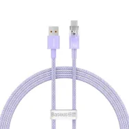 CABLU alimentare si date Baseus Explorer, Fast Charging Data Cable pt. smartphone, USB la USB Type-C 100W, senzor de temperatura