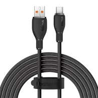 CABLU alimentare si date Baseus Pudding, Fast Charging Data Cable pt. smartphone, USB la USB Type-C 100W, 2m, negru "P1035570311
