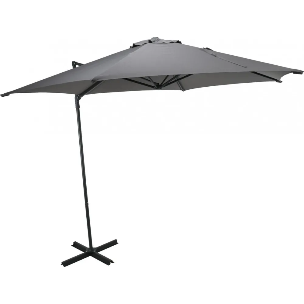 UMBRELA TERASA H:225CM, D:270CM, GRI