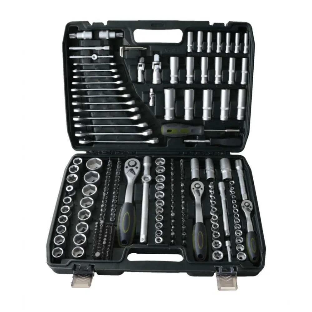 HEINNER TRUSA 216 PIESE CR-V (1/4",3/8"&1/2")