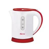 Fierbator de apa Girmi BL10, 0.8L, alb/rosu