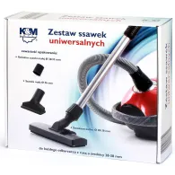 Set perii universale de aspirator 28-38mm K&M