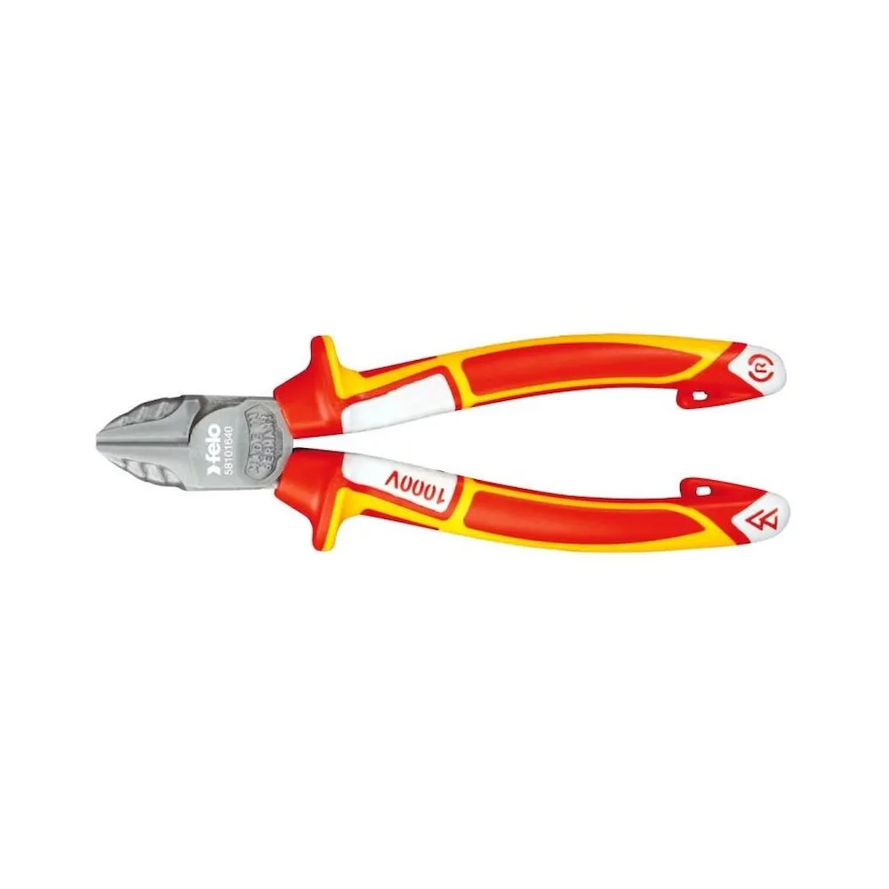 Felo 58101840, Cleste izolat cu taiere laterala, VDE, 180mm