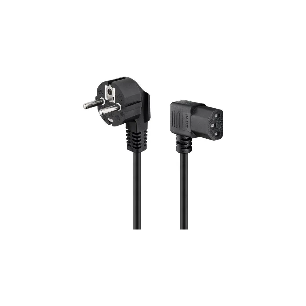 Cablu de alimentare calculator 2m, negru, Goobay