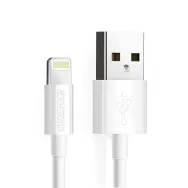 Cablu USB 2.0 A tata - Lightning MFi, 1.8m, alb, IP0027 Choetech