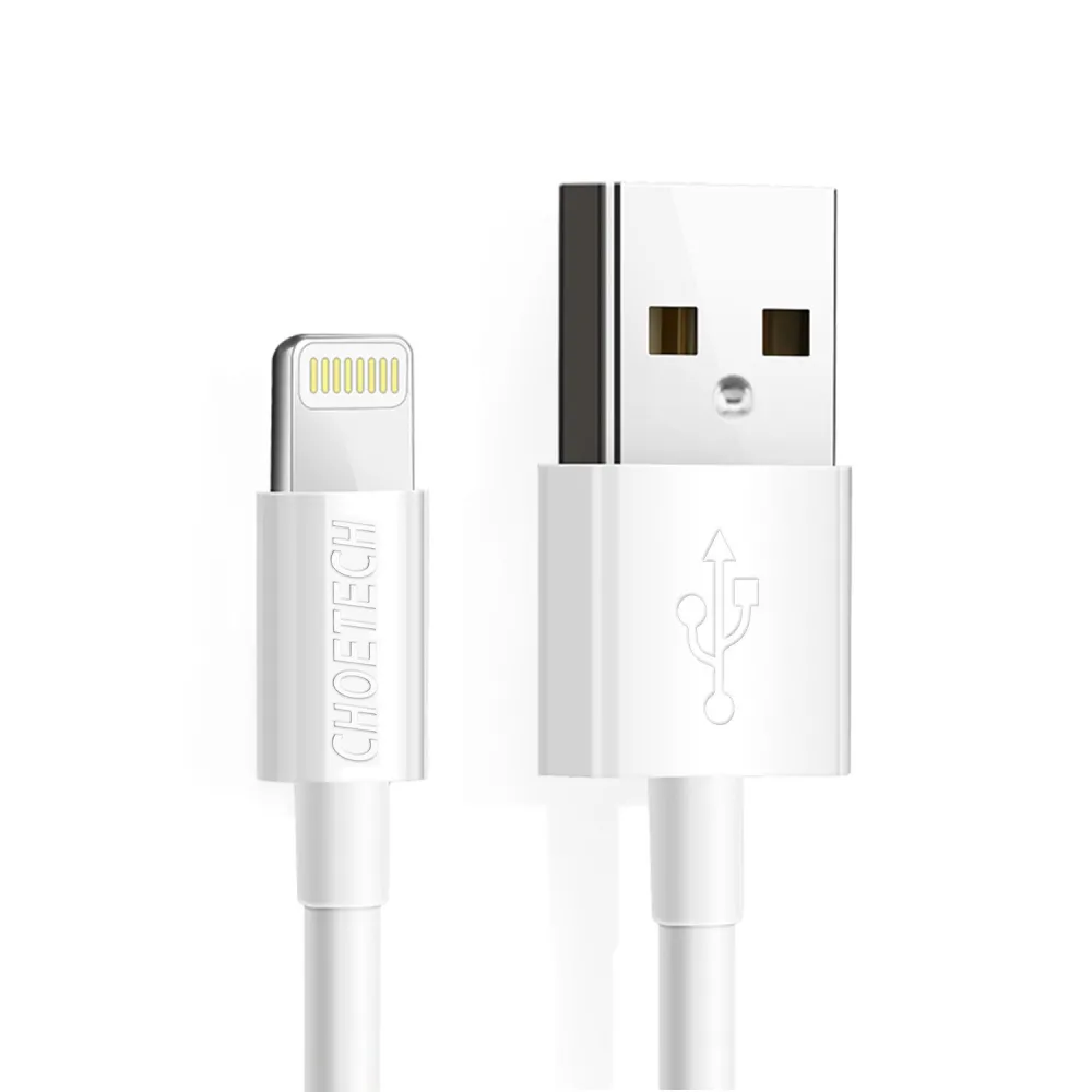 Cablu USB 2.0 A tata - Lightning MFi, 1.8m, alb, IP0027 Choetech