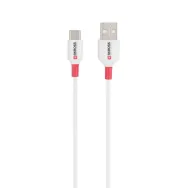 Cablu USB 2.0 A tata - USB-C, 1.2m, alb, Skross
