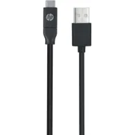 Cablu USB 2.0 A tata - USB-C, 1m, negru, HP