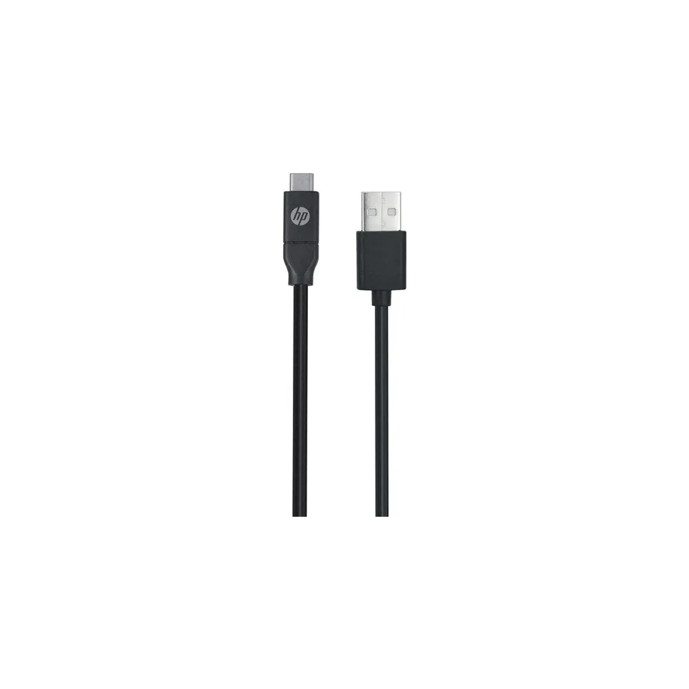 Cablu USB 2.0 A tata - USB-C, 1m, negru, HP