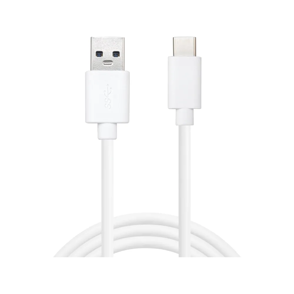 Cablu USB 2.0 A tata - USB-C, Sandberg 336-15, 1m, alb