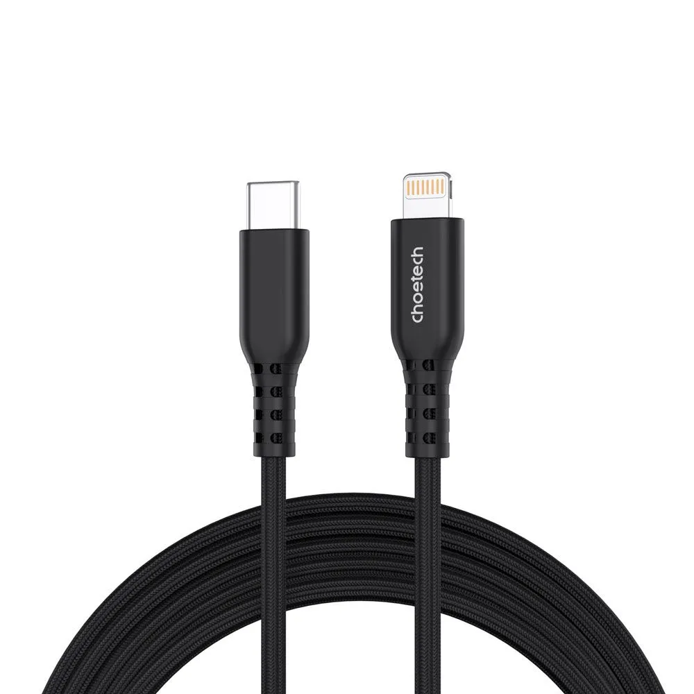 Cablu USB-C - Lightning, negru, XCL-1021, Choetech