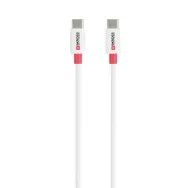 Cablu USB-C - USB-C, 1.2m, alb, Skross