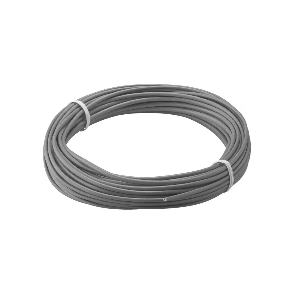 Cablu cupru multifilar izolat, 10m,  gri
