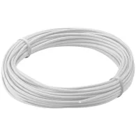 Cablu cupru multifilar izolat, 10m, alb