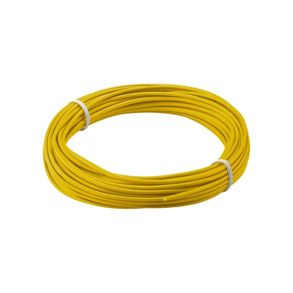 Cablu cupru multifilar izolat, 10m, galben