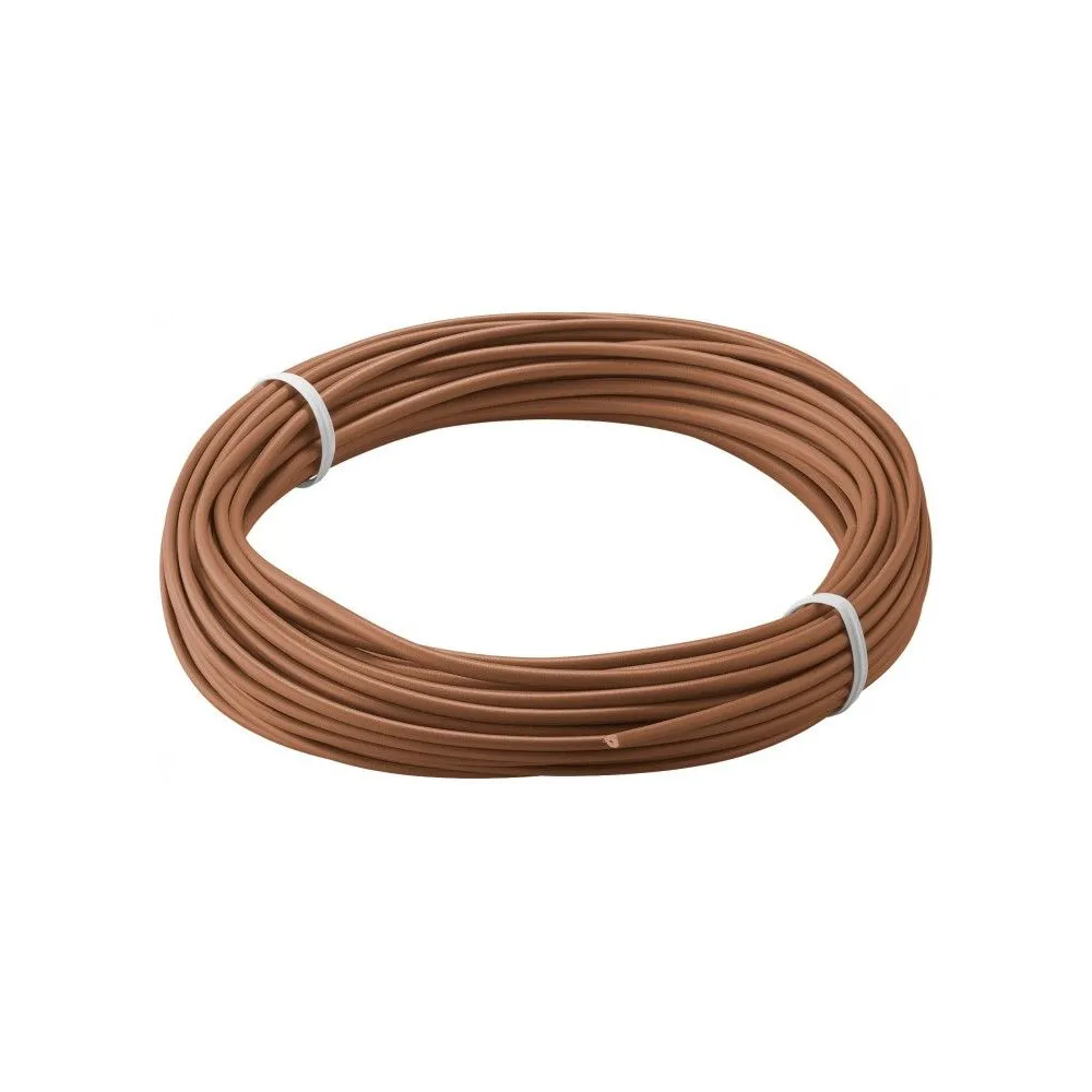 Cablu cupru multifilar izolat, 10m, maro