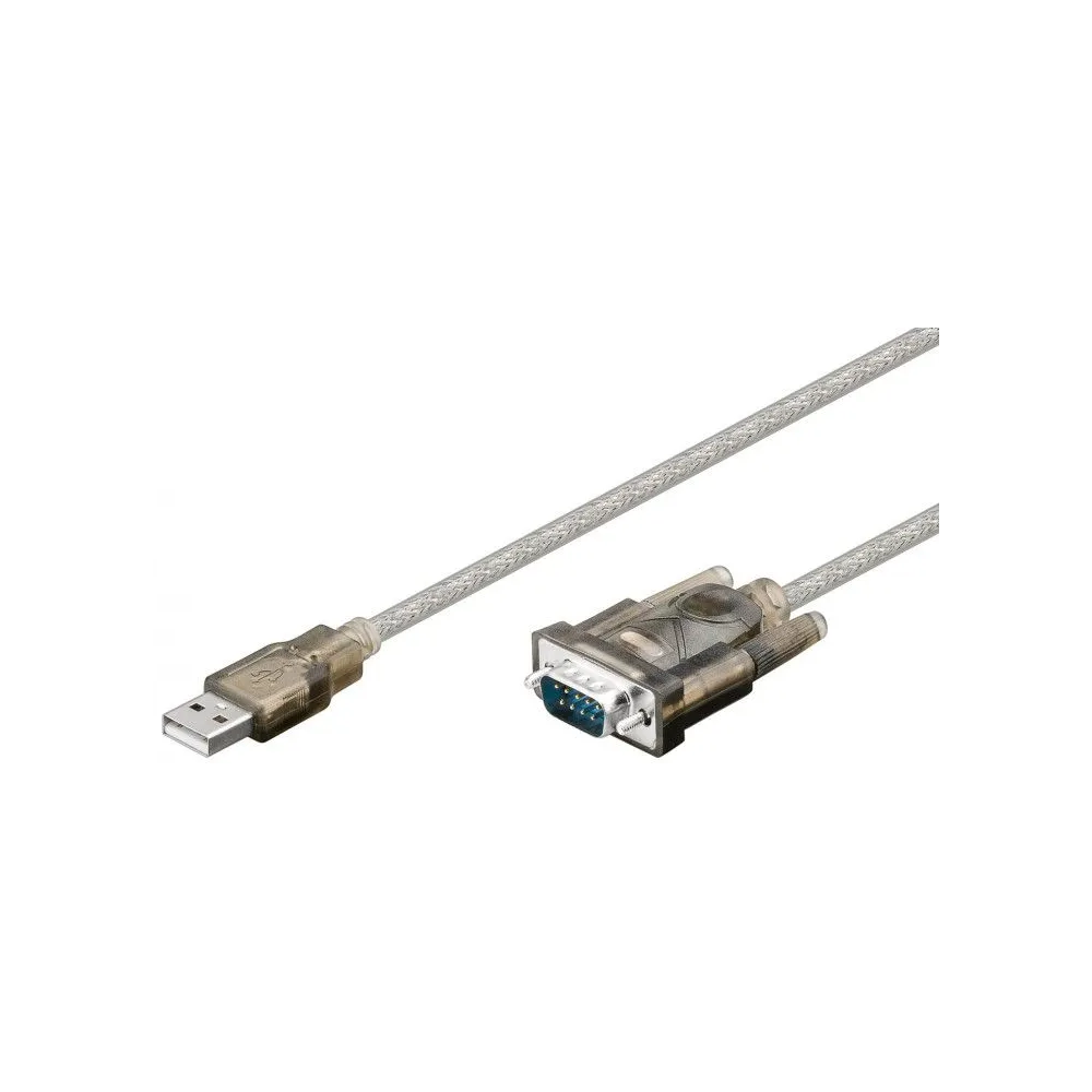 Cablu convertor serial RS232 9p D-SUB tata, 1.5m, Goobay