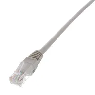 Cablu de retea F/UTP Well, cat5e, patch cord, 5m, gri