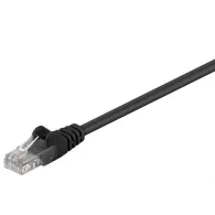Cablu de retea U/UTP Goobay, cat5e, patch cord, 25m, negru
