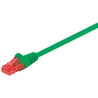 Cablu de retea U/UTP Goobay, cat6, patch cord, 7.5m, verde