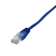Cablu de retea U/UTP Well, cat5e, patch cord, 0.25m, albastru