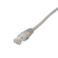 Cablu de retea U/UTP Well, cat5e, patch cord, 10m, gri