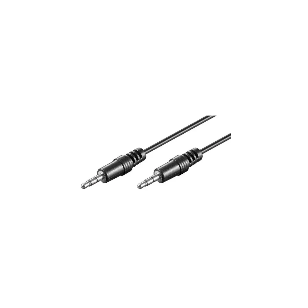 Cablu audio Jack Stereo 3.5mm - 3.5mm tata 2.5m