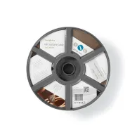 Cablu microfon pe rola 100m negru Nedis