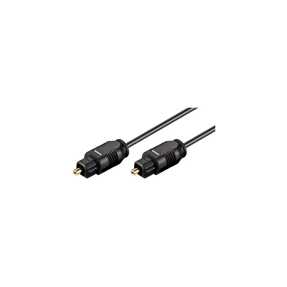 Cablu optic Goobay Toslink tata - Toslink tata 1m