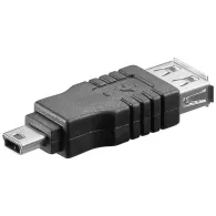 Adaptor USB Goobay 2.0 USB A mama - USB mini 5-pini tata