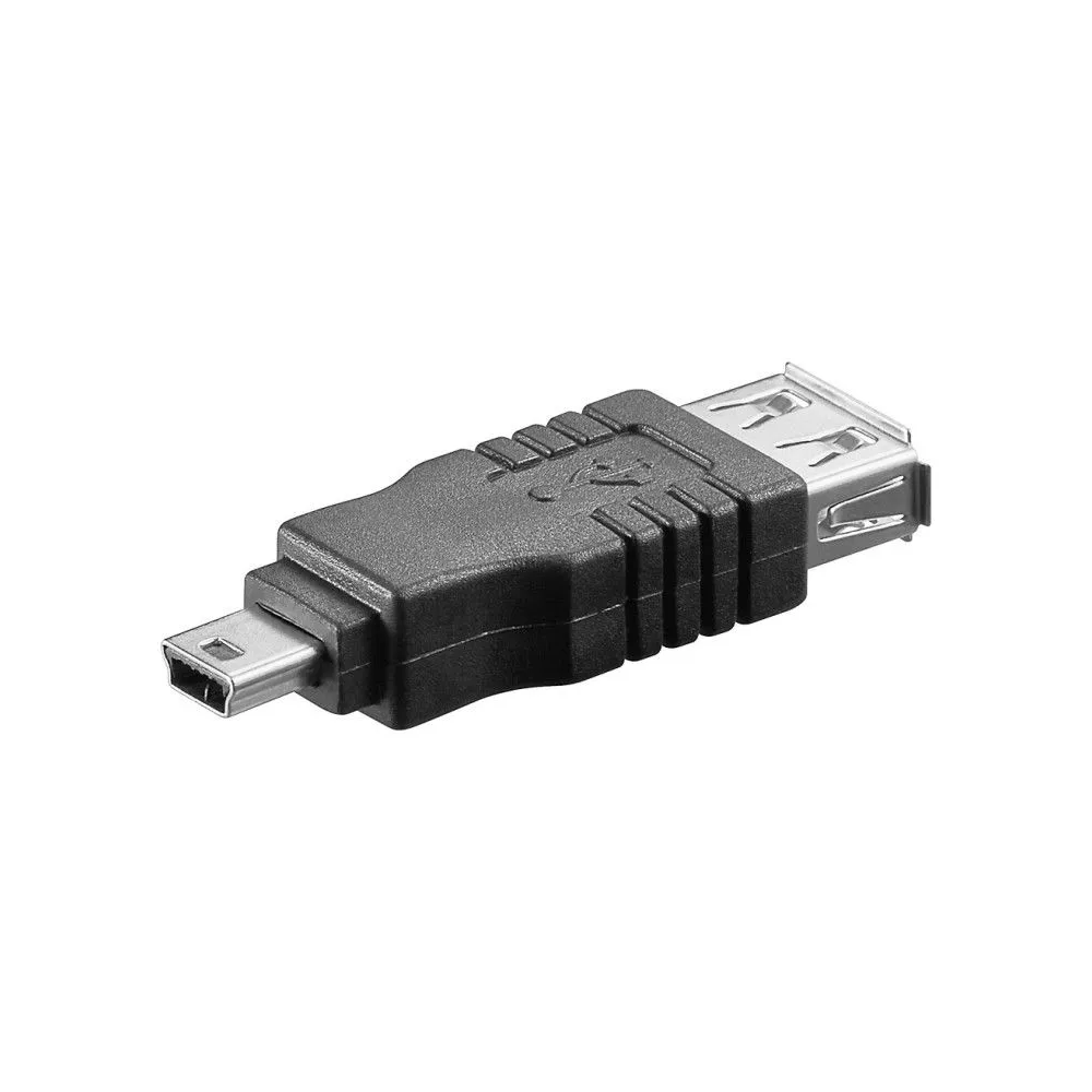 Adaptor USB Goobay 2.0 USB A mama - USB mini 5-pini tata