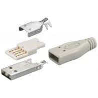 Conector USB A tata cu lipire