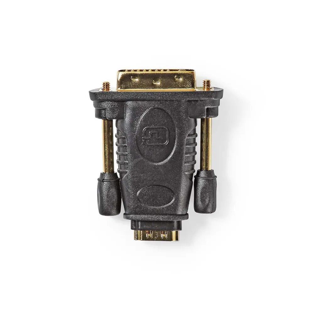 Adaptor DVI-D 24+1-pin tata - HDMI mama negru Nedis