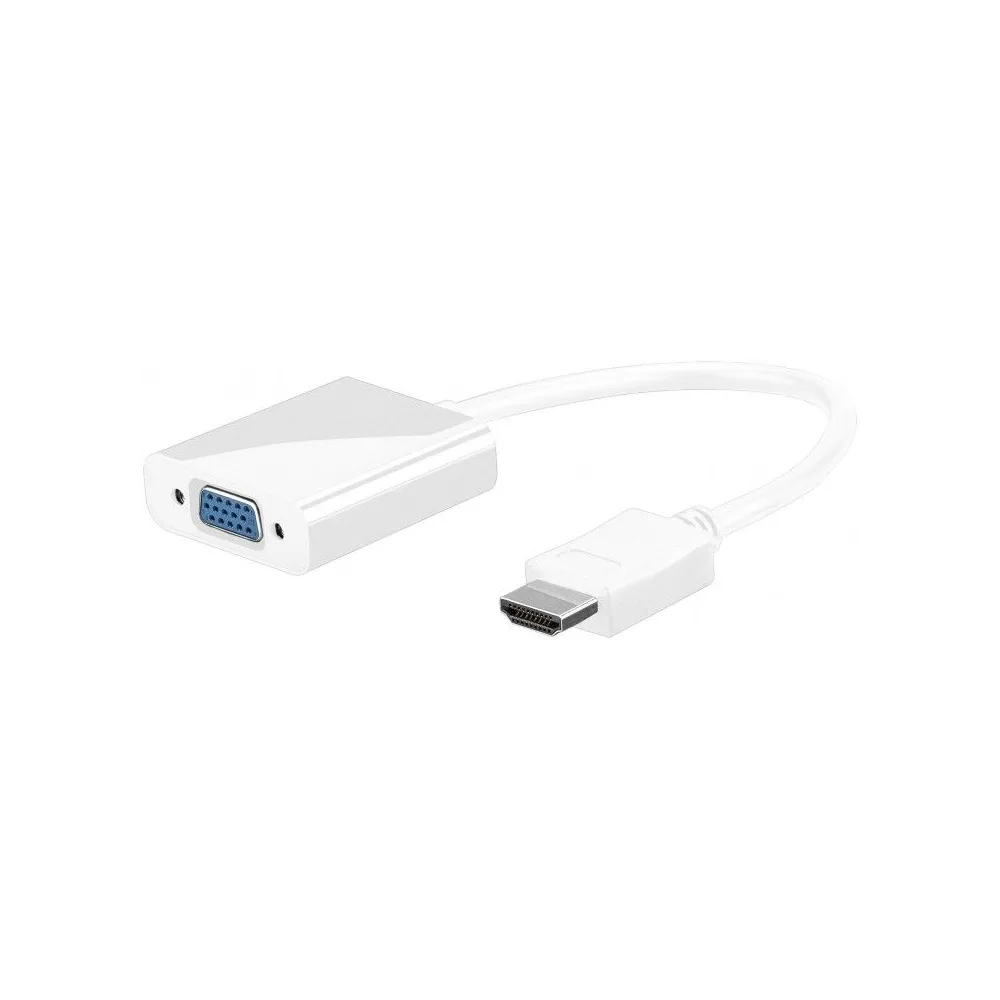 Adaptor HDMI tata la VGA 10cm Goobay