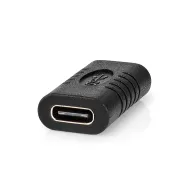 Adaptor USB-C mama - USB-C mama Nedis, 10 Gbps, negru