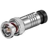 Conector BNC cu compresie Well, set 100 buc