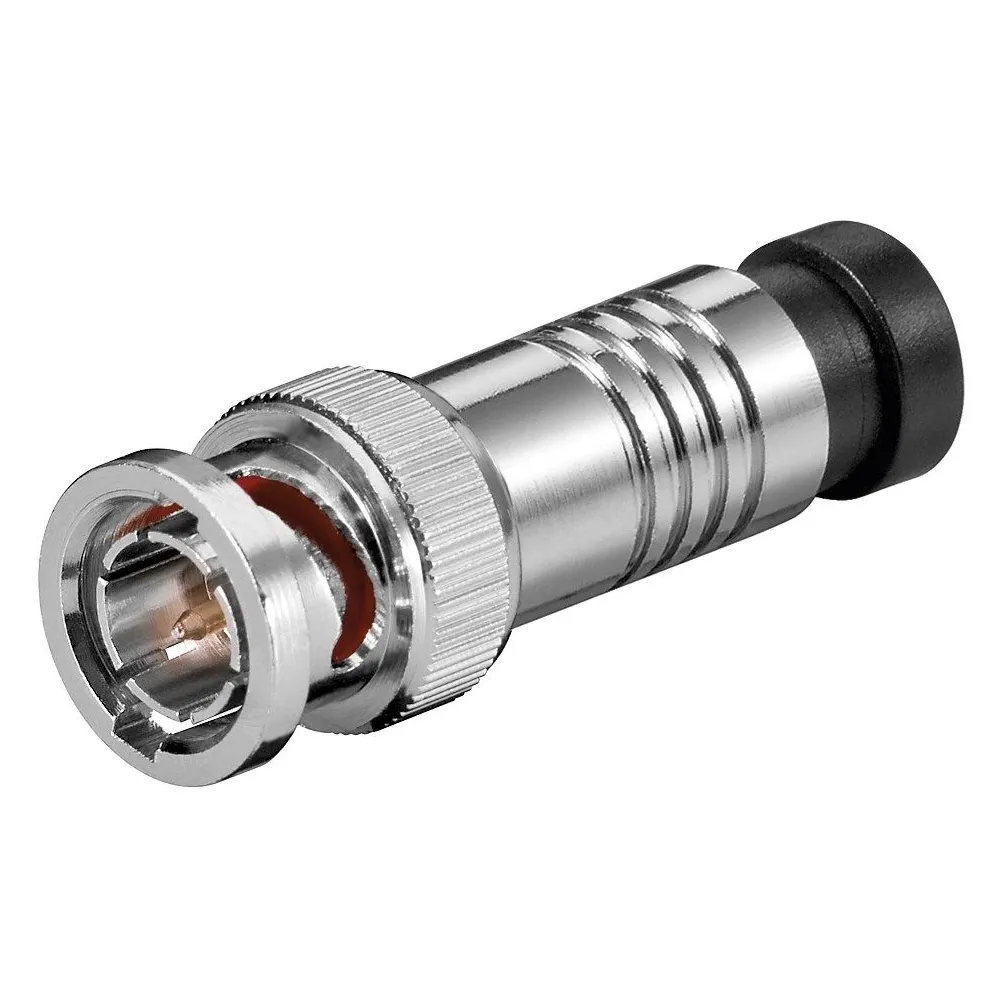 Conector BNC cu compresie Well, set 100 buc