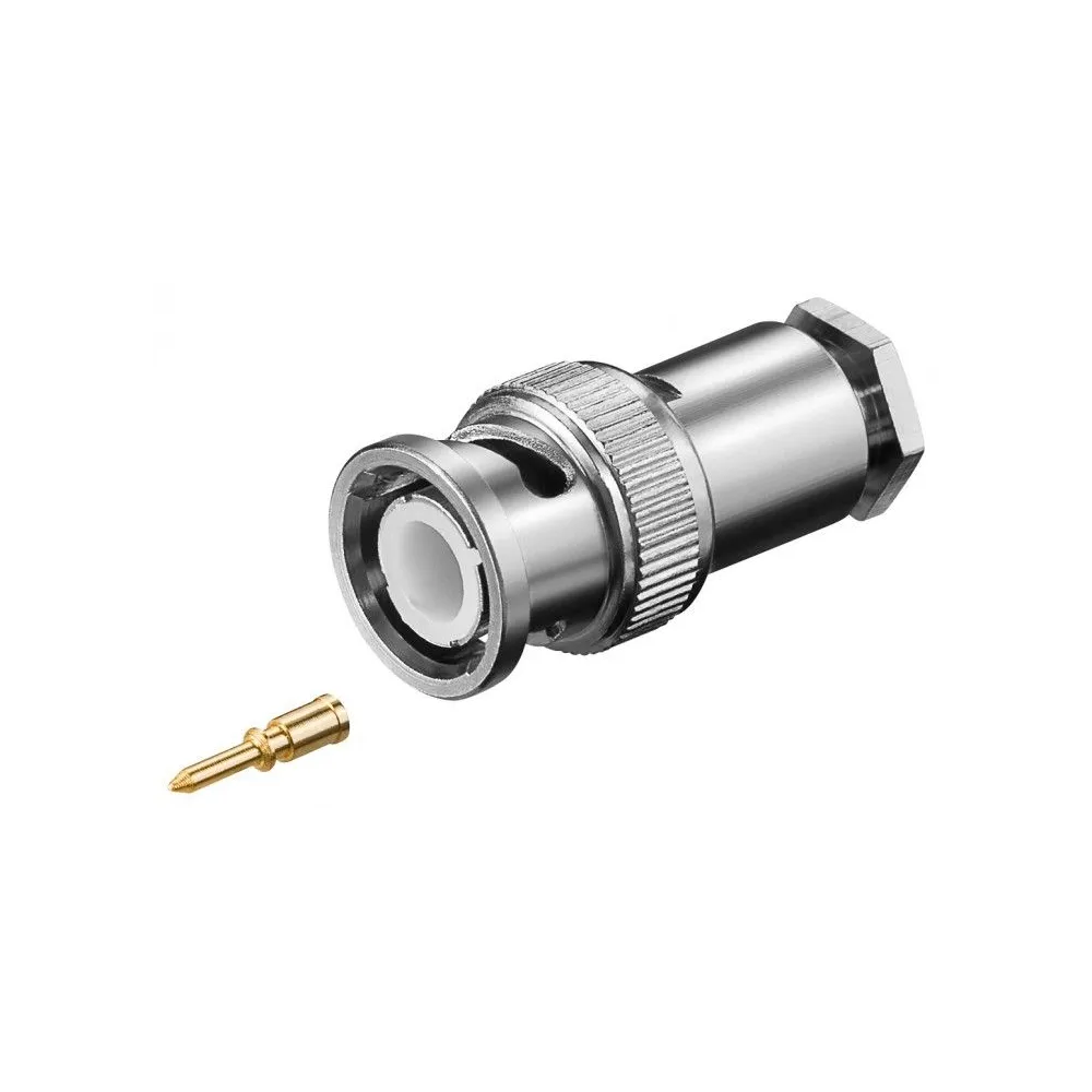 Conector BNC pt RG58/U cu insurubare