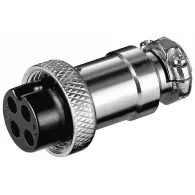 Mufa XLR 4 pini mama cu surub