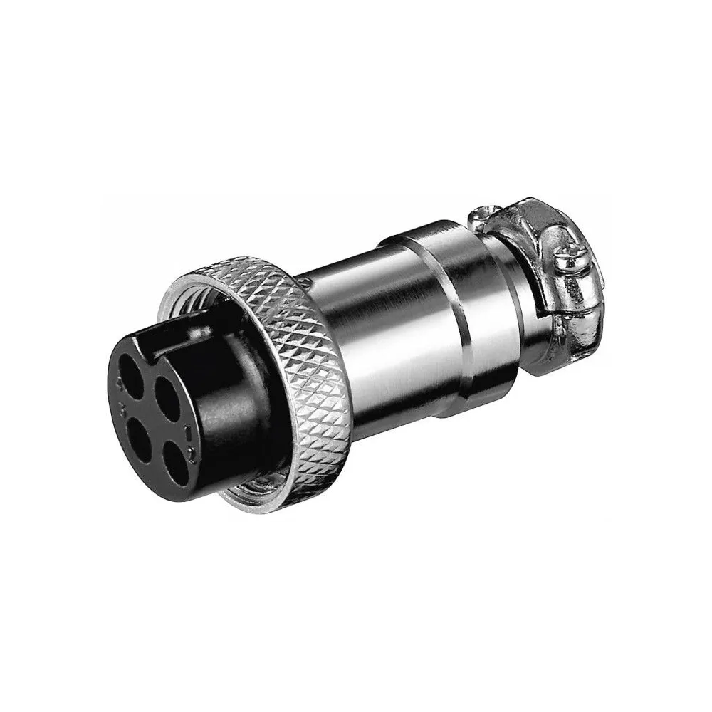 Mufa XLR 4 pini mama cu surub