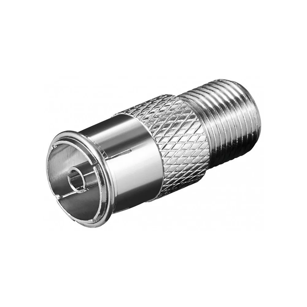 Mufa cablu coaxial mama-mama din cupru, Goobay